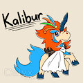 [Art Fight 2025] Kalibur the Keldeo