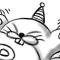 Inflated Monty Mole [Birthday picture] by trejowauk