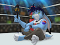 Phloppy Bunny about drop a shoot by tamiasthechipmunk