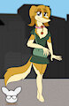 Anthro Honey by KendraEevee