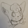 Vulpix With a Bow! by mmfluffy
