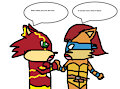Sonic As The Flash Vs TMNT Sally