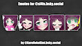 -Emote Comm for Lizabeth- by KuroNekoKimi