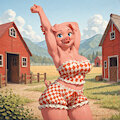 [Request] Cute Pig by yisikopato