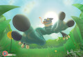Footdex Entry #657 ~ Frogadier by blankdummy