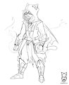 Carbon the Warlock 🔮🐾 by Scrubbyboi