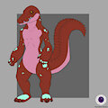 Blue Booth Gator Adopt-OPEN by ChaosEye