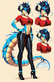Krais the Gyarados by scorpianpp