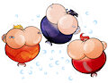(C) Mermaid Bubbles by InflateResponsiblyIB
