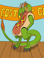Hotdog costume by RathkinStealthwing