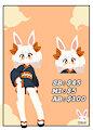 Japanese Bunny Adopt [ HOLD] by Mochicake85