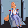 Diane Foxington's Escape Seat Trap (Commission) by Tho6Who4e2000