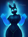 Sketch color Bunny Neon by MeHH12