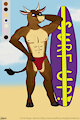 Bull surfer adopt by Gashren