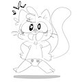 Diapered Whiski - Cat - OC by Diaperedferret