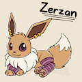 [COMM] Zerzan the Eevee by Arcfiend150