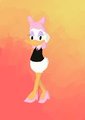 Daisy stands around. by Djeinus