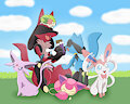 Team Serenkin (Elowen's Pokemon Team) by HedgieLombax147