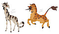 Carnivorous Giraffes and Unicorns by Flipside