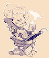 art and tea by Animancer