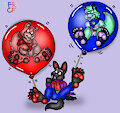 Buddies in Balloons Revamp by TheRedSkunk