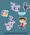 Kid vs. Kat: Stickety Stick: A Sticker and Activity Book by ToonDisneyXD2009