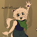 Ref Sheet 2025.8 - Piloup by mvSnake