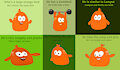 Potch, the large male orange blob by Consuelo95