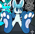 (Comm.) Cyan's Chilly Cohort by MintyTempest