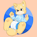 Diaper commission from twitter by HHRacatsssHH