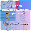 juli 2025 work from my Patreon by Yordraw