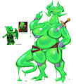 Slime Dragon by Ashtails