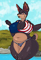 Dip in the pool by Spoldier
