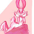 Pink Bunny by Betyowo