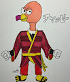 Chappy in a Kimono by BigBadBuzzard