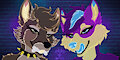 Phoenix & Ren Neon Icon by MommyShide