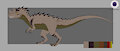 Ash Lands Ceratosaurus Adopt-OPEN by ChaosEye