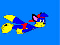 Alex the Fox Swimming Animation by CartoonFoxArt2002