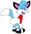 Julian the Fox in Diaper Pose by CartoonFoxArt2002