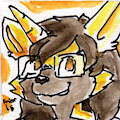 Cute KennyArcanpony Watercolor Icon by Friar
