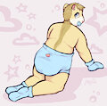 baby in blue by poopslug