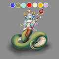 Aliana the Lamia Priestess by Asementor