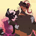 Pretty dogs by veegrasshopper