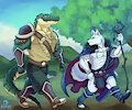Himbo Hikers by Mysticbust