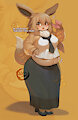 Teacher Eevee by HaretuArts