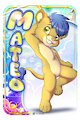 Mateo the lion: Tavi-tag by Bitwima