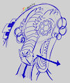 gear snake thing? by Wyrmling