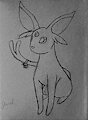Jewel the Espeon by TheDarkPrinceRiku