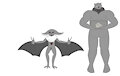 Fruit the Bat, Grills the Bear, and Shark the Goldfish by Buendiak