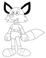 Diaper Fox Kid Bases by CartoonFoxArt2002
